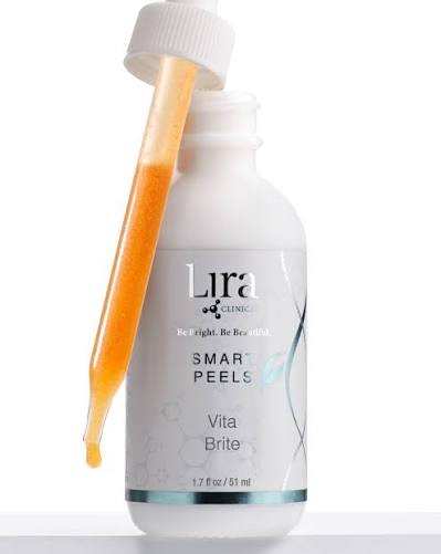 Lira Clinical Vita Brite Smart Peel with an orange dropper